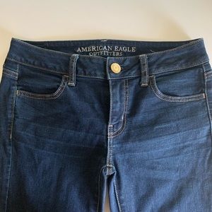 AE Darkwash Jeggings
